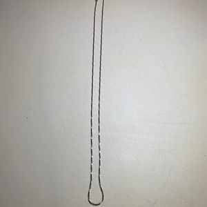WGB Silver Tone Chain Necklace